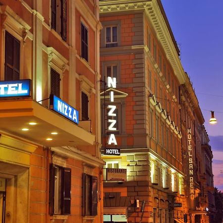 Hotel Nizza Roma Esterno foto