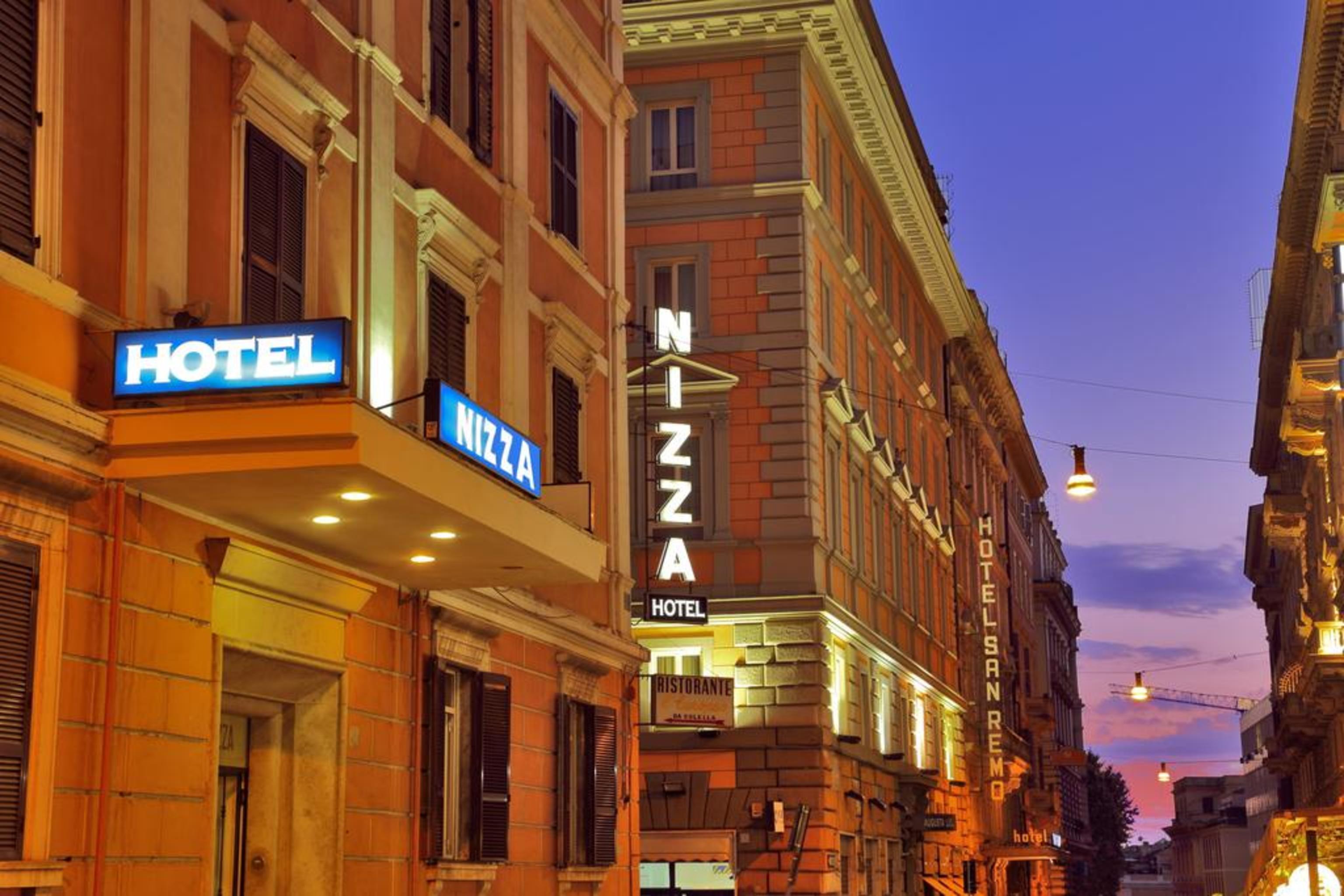 Hotel Nizza Roma Esterno foto