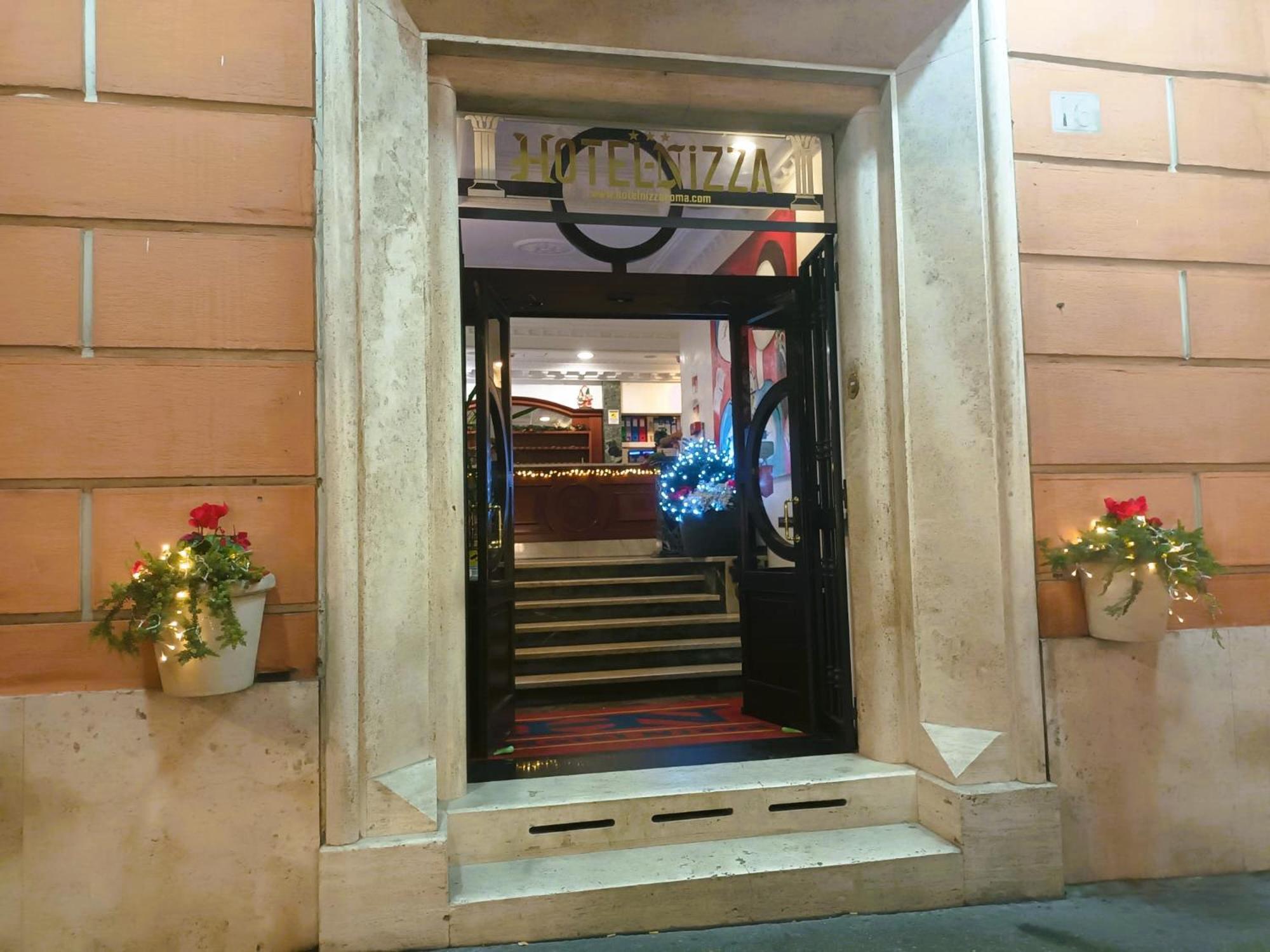 Hotel Nizza Roma Esterno foto